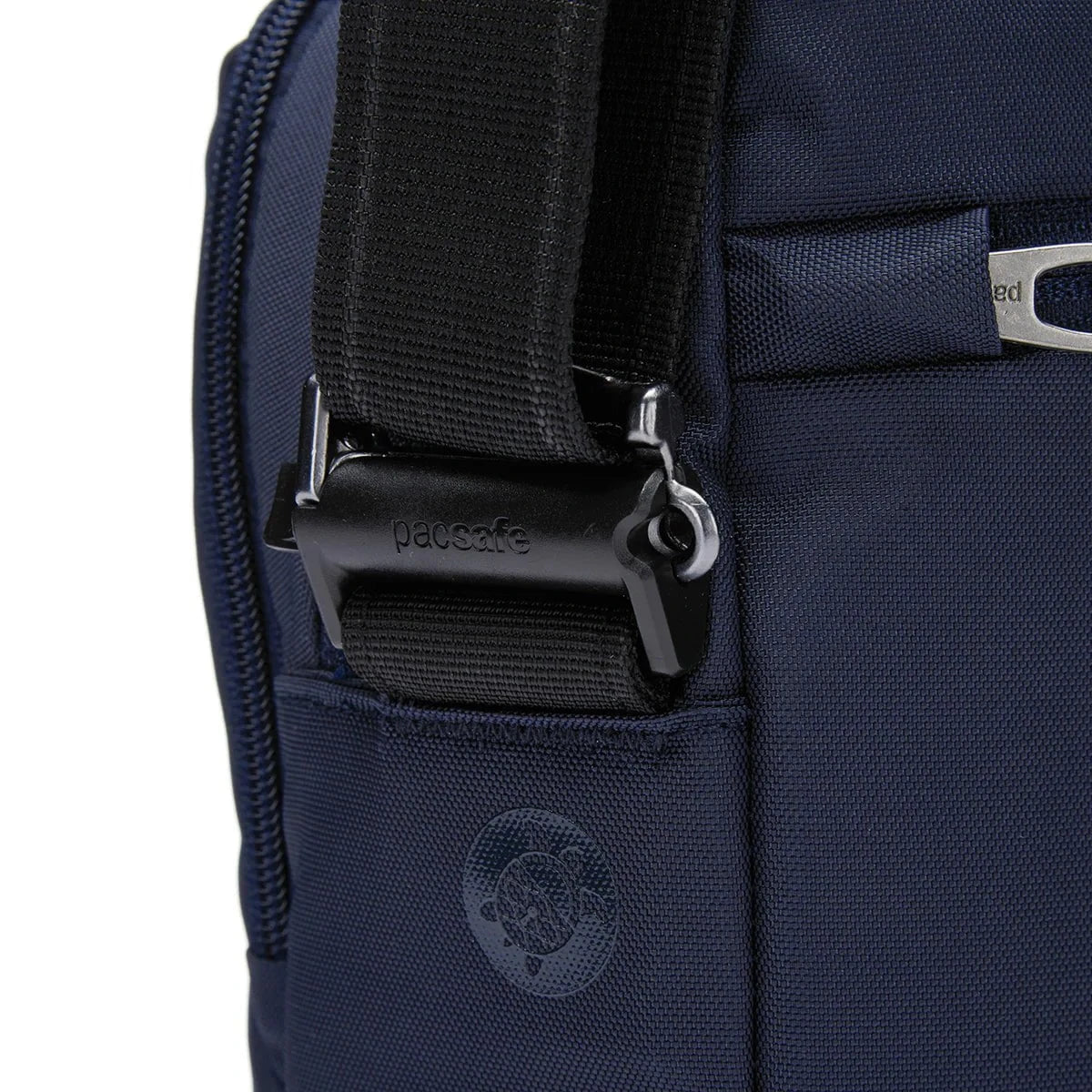 Pacsafe V Anti-Theft Crossbody Bag - Secure Travel Purse for Women & Men - RFID Blocking, Slash Proof, Lightweight for Commuting, Sightseeing & Daily Use