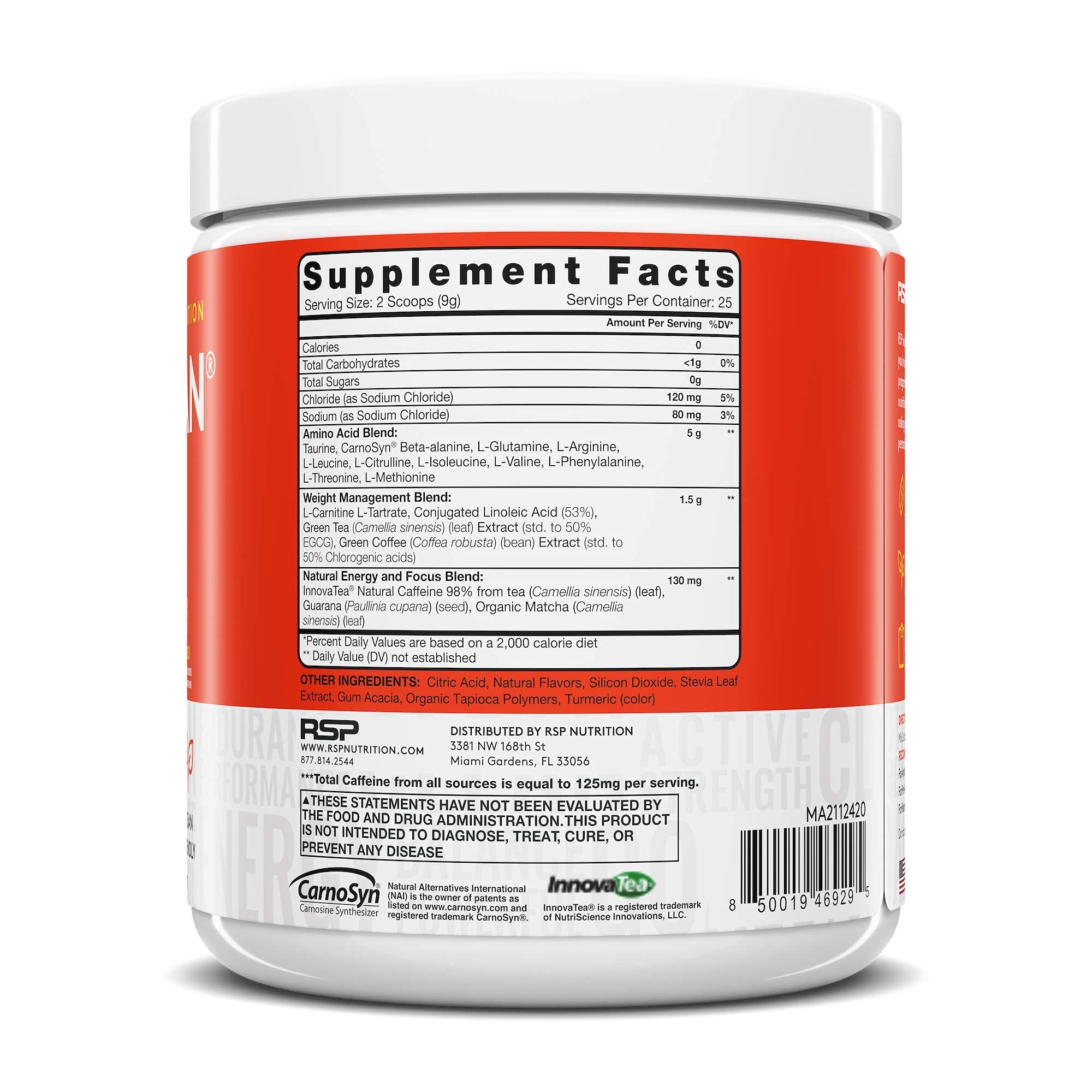 Vegan AminoLean Pre & Post Workout Combo - Mango & Tropical Punch for Gym & Recovery