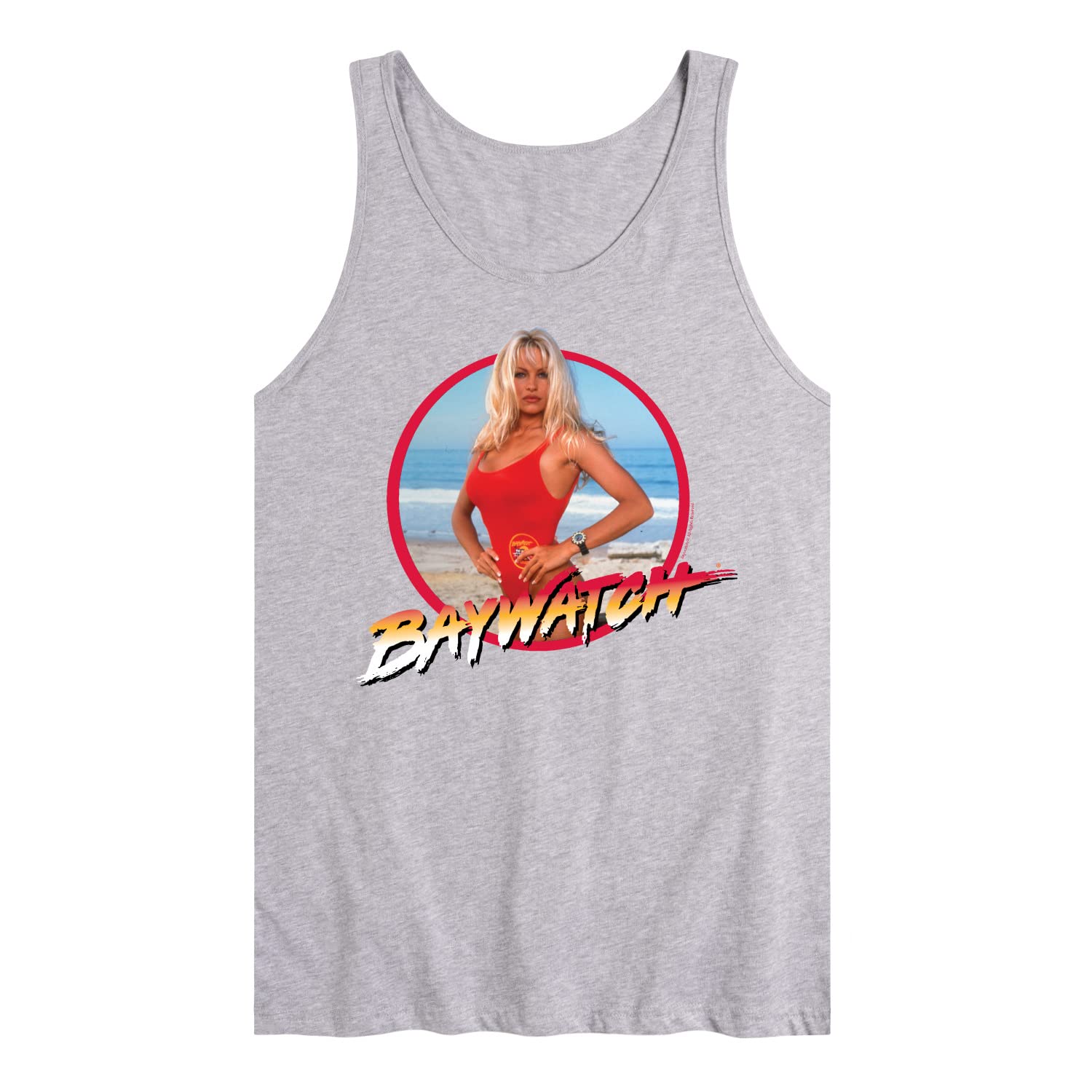 Baywatch Pam Men's Jersey Tank Top - Soft & Breathable Hybrid Apparel for Gym, Beach & Summer Outfits