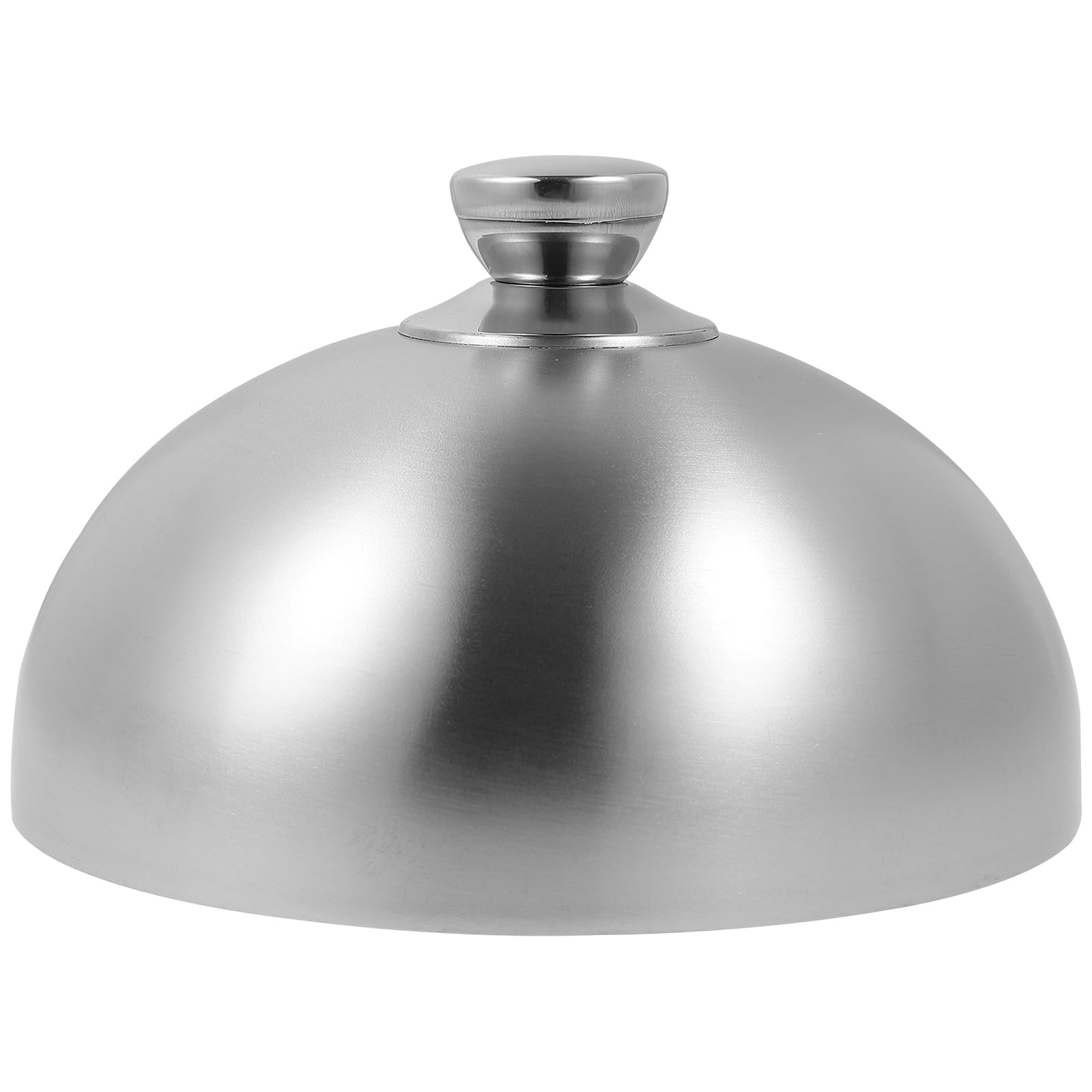 Hemoton 10 Inch Stainless Steel Food Cover - Cheese Melting Dome, Steak Cover, Basting Lid for Flat Top Griddle - Perfect for Restaurants & Home Kitchens (Great for Melting Cheese, Steaming Food & Keeping Dishes Warm)