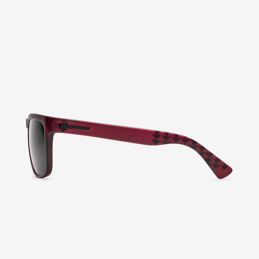 Electric Visual Knoxville XL JM Matte Boars Blood/Grey Polarized Sunglasses - Stylish UV Protection for Outdoor Sports & Driving