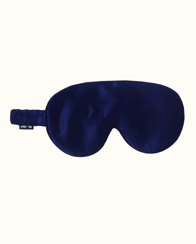 The NOW Satin Eye Mask for Sleeping - Soft & Cooling Sleep Mask for Women & Men, Perfect for Travel, Relaxation & Dark Circles Relief