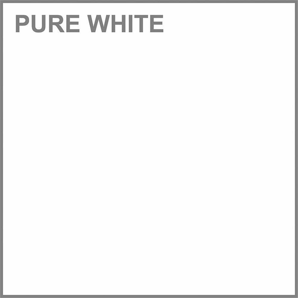 Pemberly Row White Transitional Bathroom Storage Cabinet with Doors - Perfect for Bathroom Organization, Linen Closet & Small Space Storage
