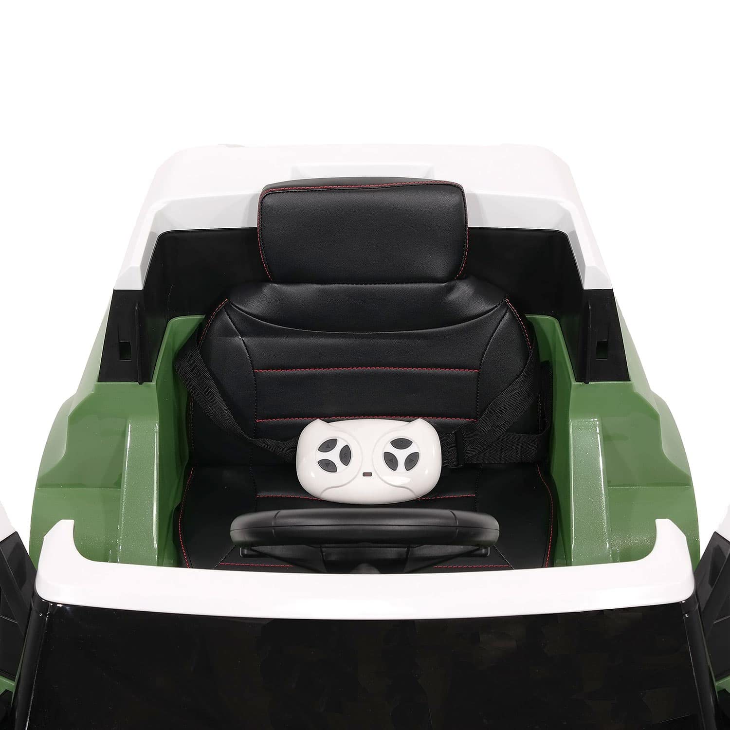 Moderno Kids Land Rover Defender 12V Electric Ride-On Car with Parental Remote Control, MP3/USB Music Player, Leather Seat & LED Lights - Perfect for Outdoor Play, Birthday Gifts & Toddler Adventures