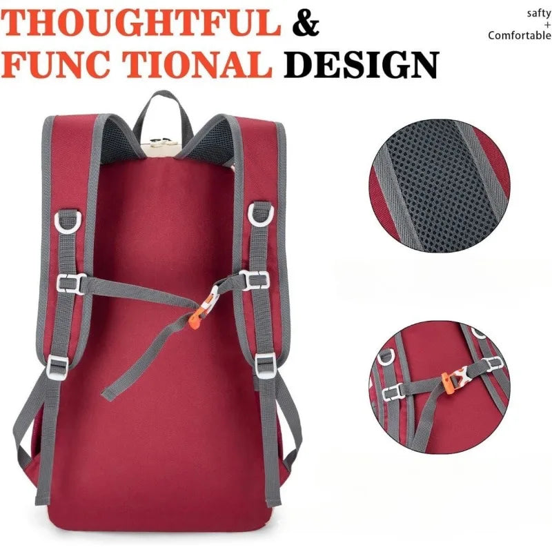 Waterproof Hiking Backpack for Men & Women - Large Capacity Lightweight Outdoor Camping Travel Bag - Perfect for Hiking, Trekking & Adventure Trips