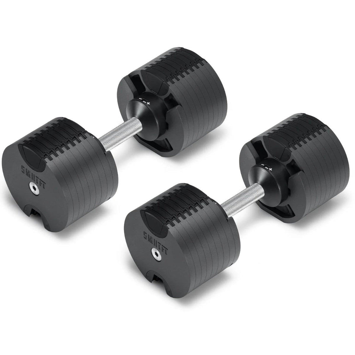 NÜOBELL 80lb Adjustable Dumbbell Set - Premium Home Gym Equipment for Strength Training & Weightlifting - Perfect for Home Workouts, CrossFit, and Fitness Enthusiasts