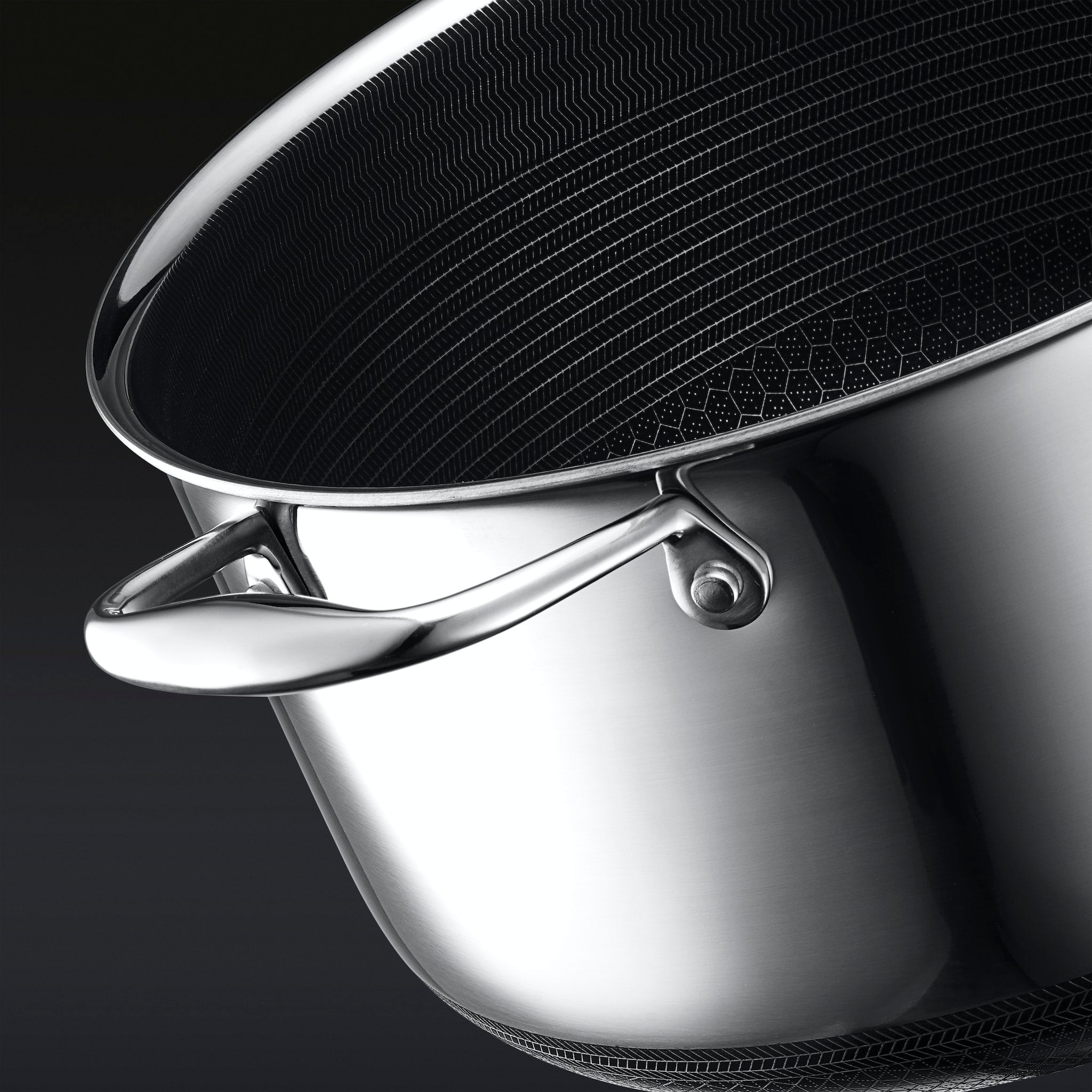 HexClad 13-Piece Hybrid Cookware Set with Lids - Nonstick Stainless Steel Pots and Pans for Professional Cooking, Frying & Sautéing - Perfect for Home Chefs & Restaurant Use