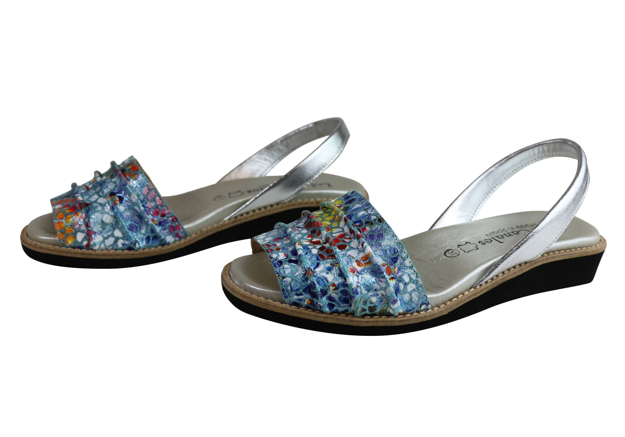 Lola Canales Melody Women's Comfortable Leather Sandals - Handmade in Spain - Perfect for Summer, Beach & Casual Outings