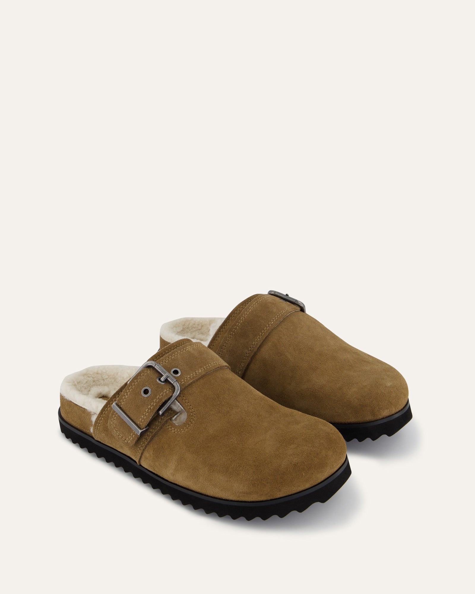 JUNIPER CASUAL FLATS BARK SUEDE - Comfortable Women's Slip On Shoes for Walking, Work & Everyday Wear