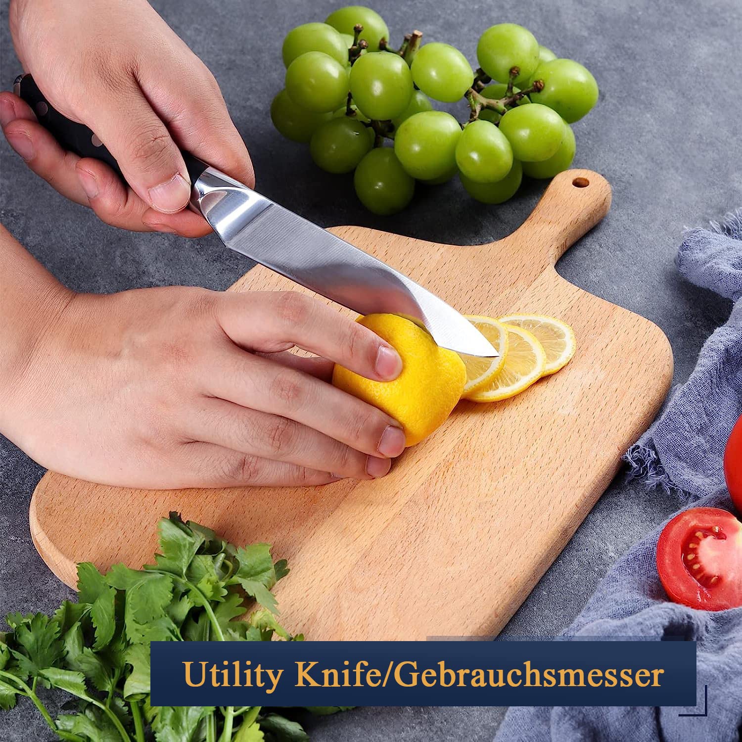 Premium Japanese Chef Knife Set - 8
