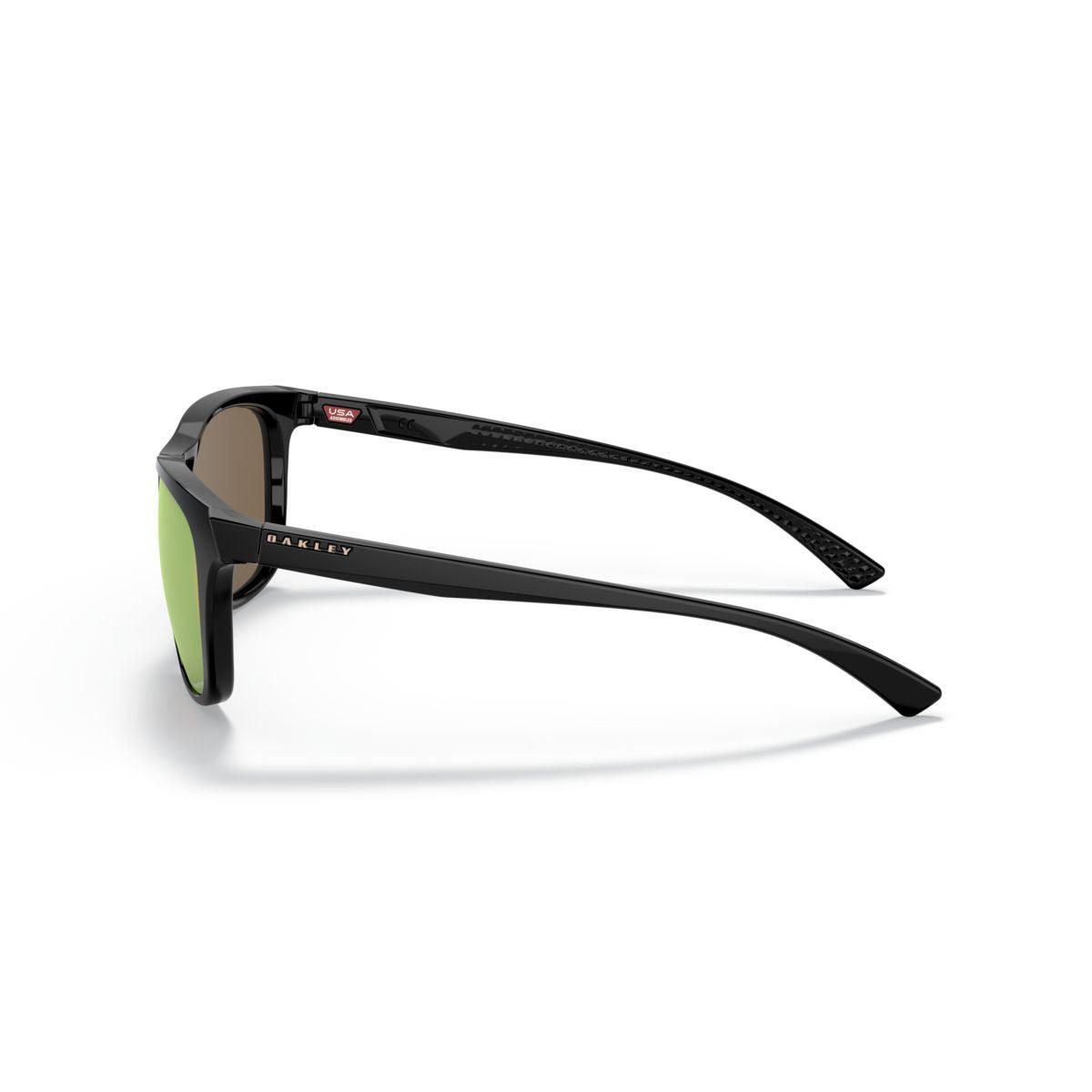 Oakley Leadline Sunglasses Polished Black Frame with Prizm Rose Gold Polarized Lenses - Model 0OO9473 947302 - Perfect for Outdoor Sports & Driving