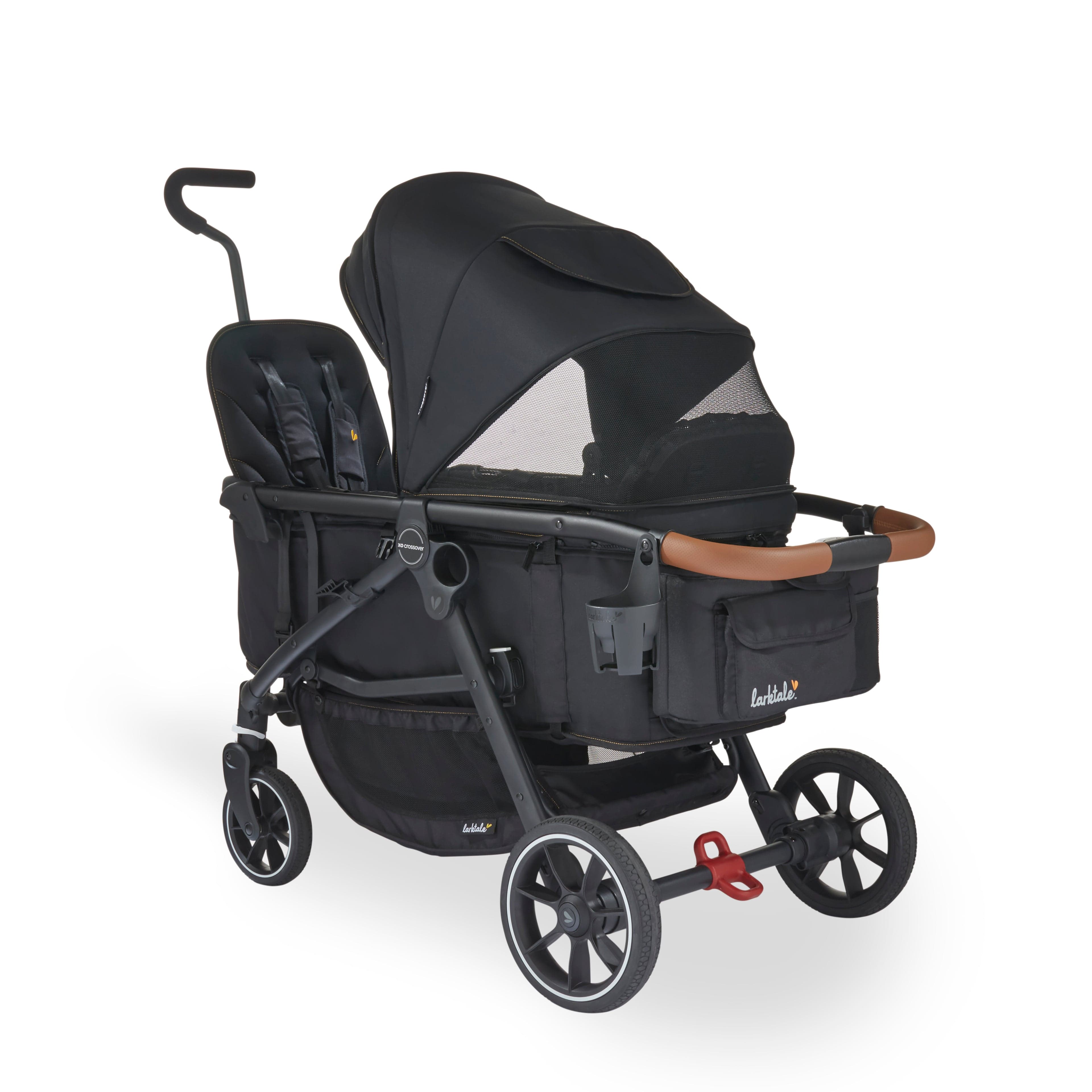 Larktale Crossover Convertible Stroller Wagon - 2-in-1 Baby Stroller and Wagon for Toddlers | Perfect for Park Outings, Beach Trips, and Family Adventures