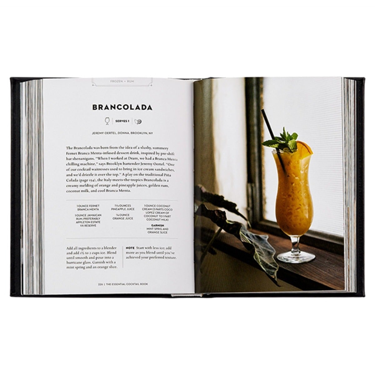 The Essential Cocktail Book - Classic & Modern Drink Recipes for Home Bartenders | Perfect for Parties, Entertaining & Mixology Enthusiasts
