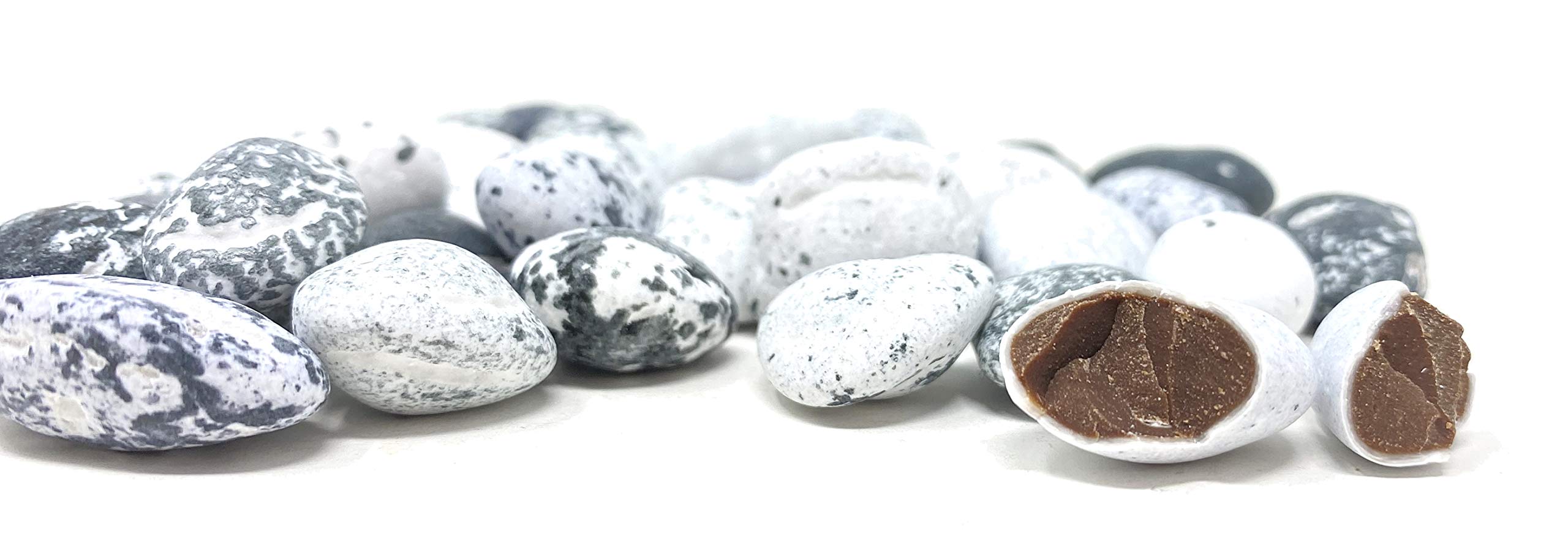 Rabbit Creek Sunflower Food Company 1lb Candy Coated Chocolate Beach Pebbles - Mermaid Themed Beach Party Favors, Birthday Treats & Ocean-Themed Event Decorations
