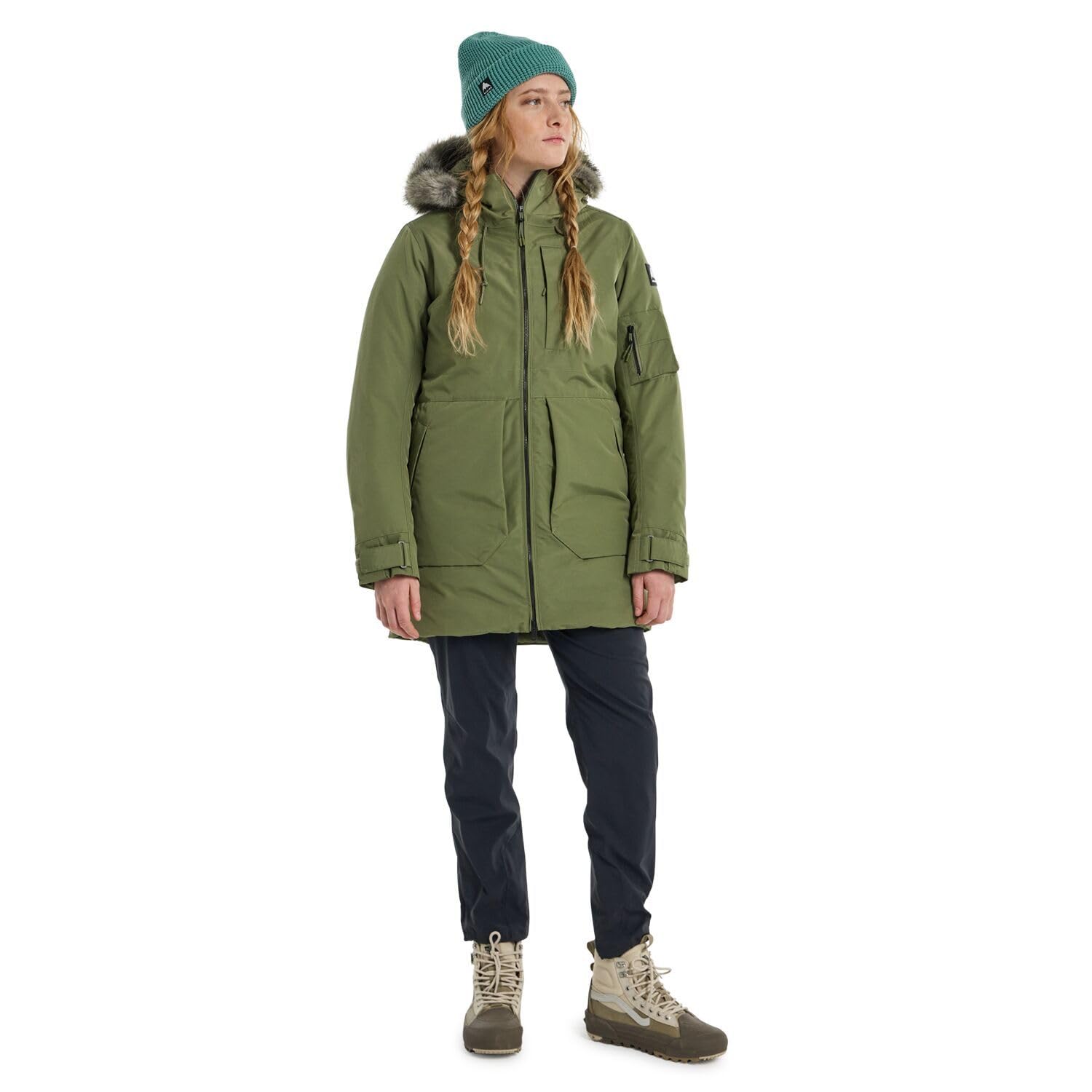 Burton Women's Saxton Parka - Waterproof Winter Jacket for Skiing & Snowboarding - Warm Insulated Coat for Cold Weather Outdoor Activities