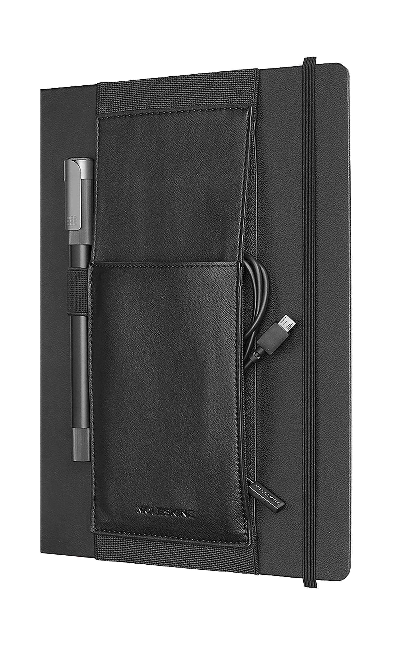 Premium Moleskine Classic XL Black Leather Tool Belt for Men & Women - Durable Work Belt for Construction, Carpentry & DIY Projects