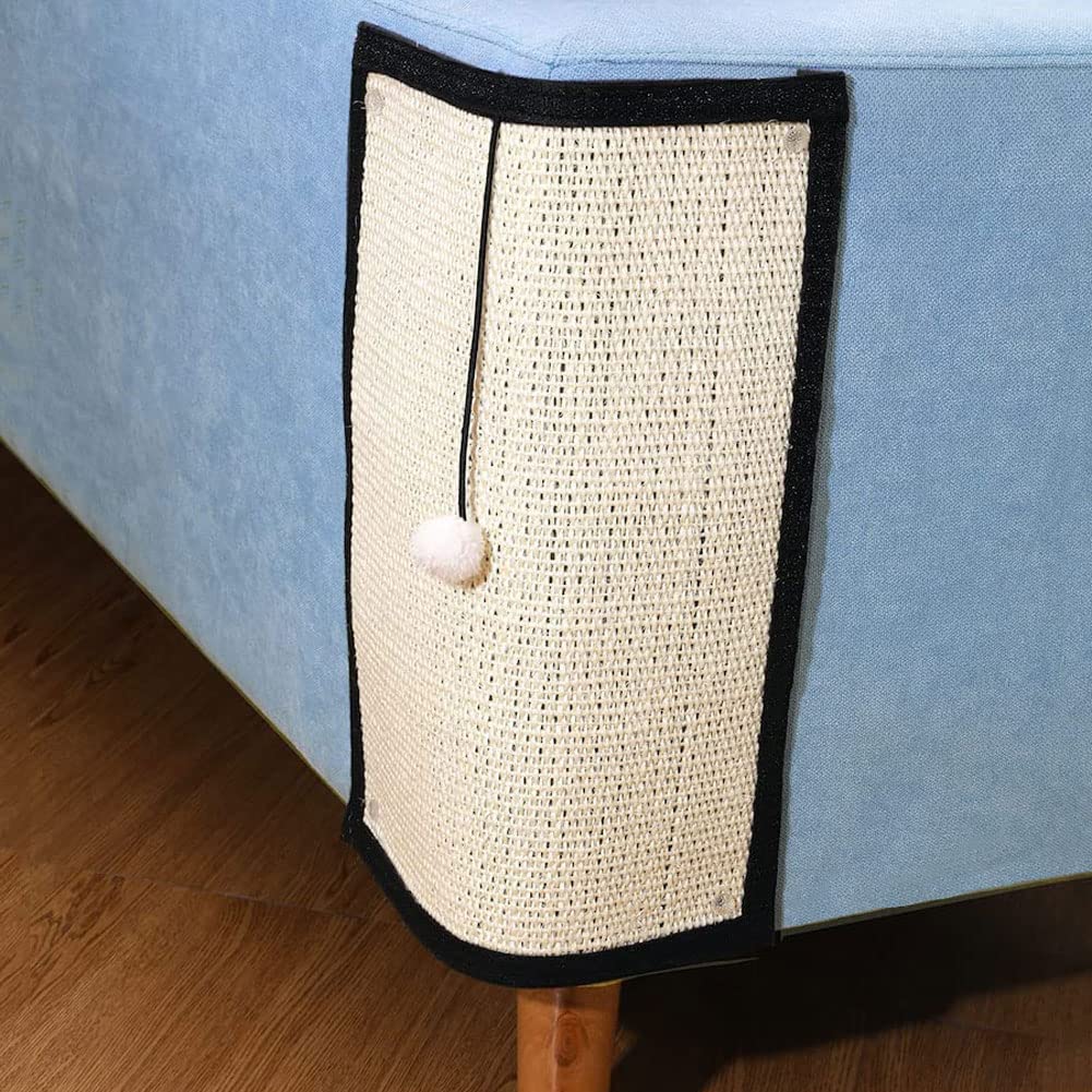 XGOPTS Natural Sisal Cat Scratch Pad - Durable Furniture Protector & Anti-Scratch Sofa Cushion for Indoor Cats - Perfect for Sofas, Beds & Home Decor
