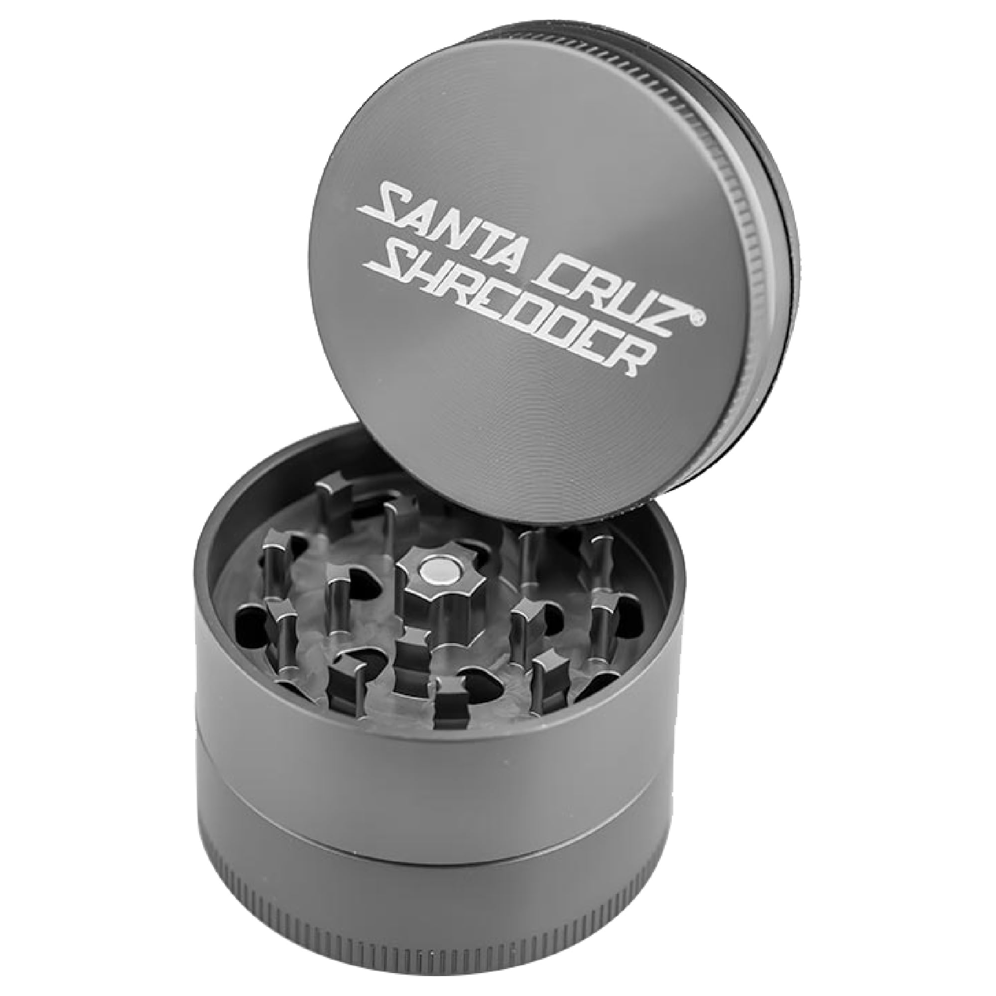 Premium Santa Cruz Shredder 3-Piece Medium Spice Grinder (2 1/8