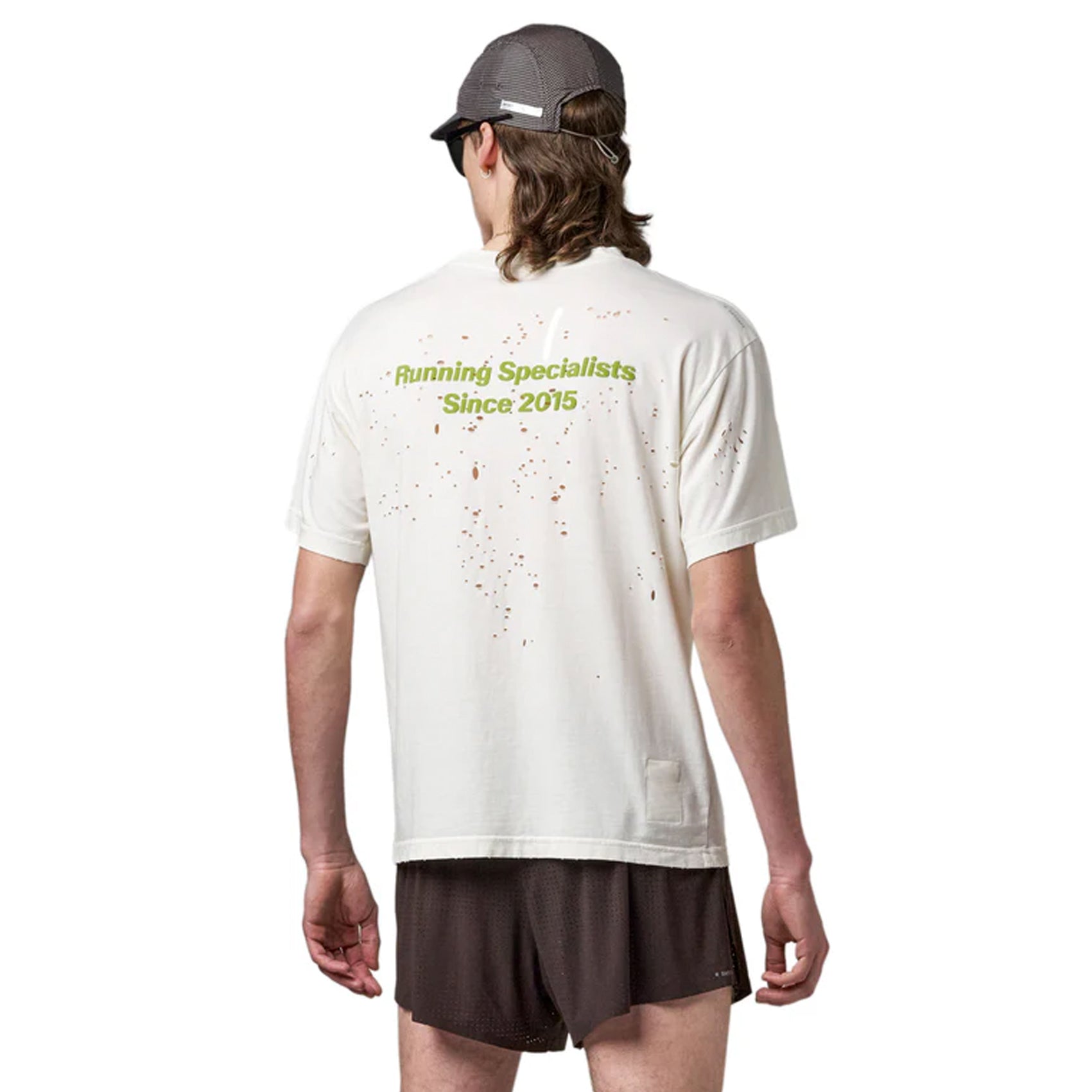 Men's Satisfy MothTech Running T-Shirt - Lightweight Performance Tee for Jogging, Gym & Outdoor Activities