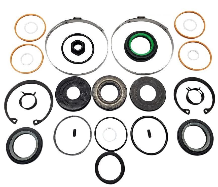 Ford Mustang (1989-1995) Power Steering Rack & Pinion Seal Kit - Precision Fit Replacement Part for Leak Prevention & Steering System Rebuild | DIY Car Repair, Auto Maintenance, Smooth Steering Performance