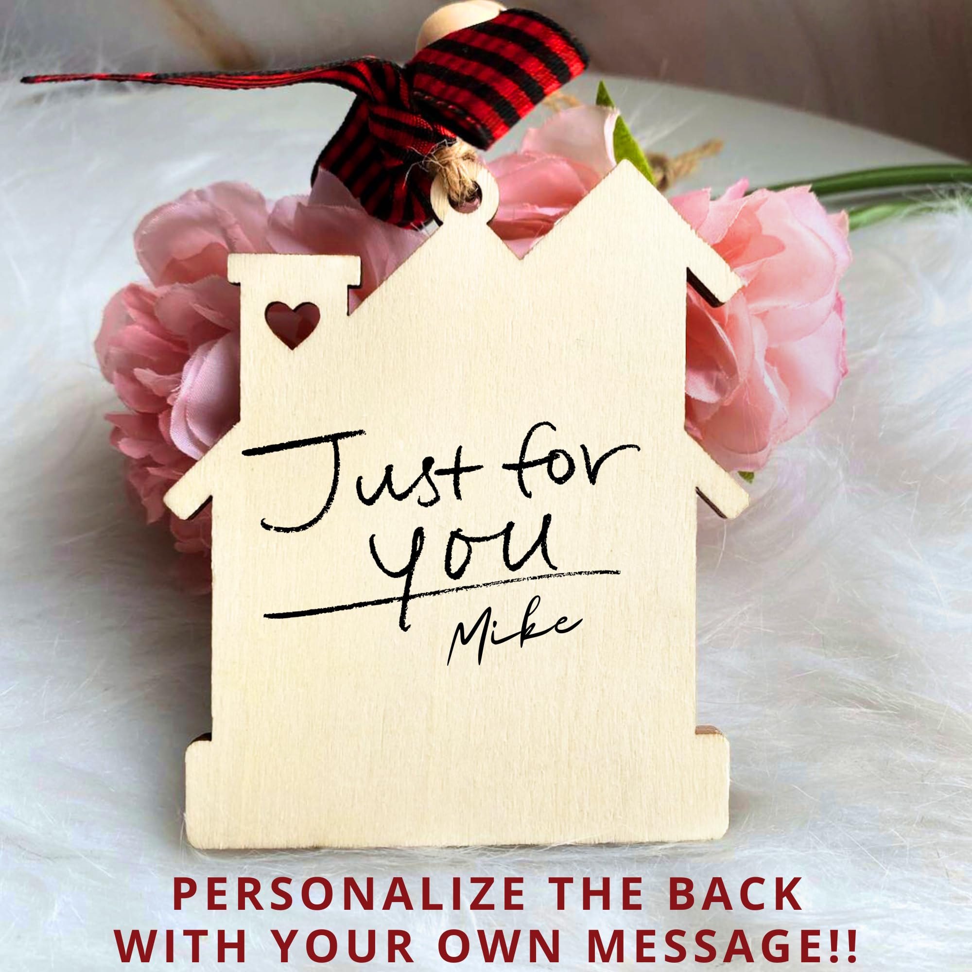 2024 Wooden Housewarming Gift for New Homeowners - Unique Home Decor Present for Women & Couples - Perfect New House Warming Gift Idea for Housewarming Parties & Home Decor