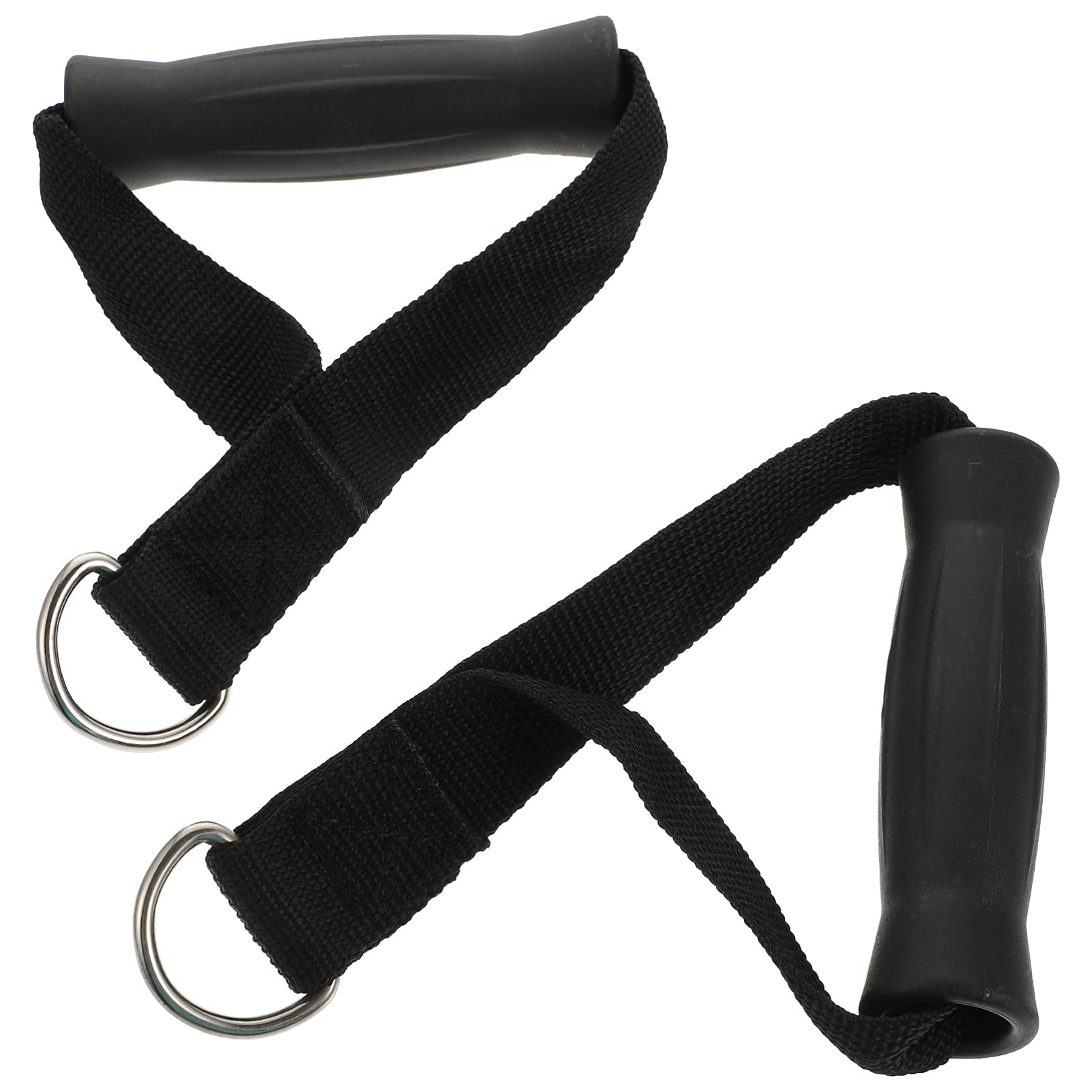 BESPORTBLE 1 Pair Heavy Duty Cable Machine Handles - Durable Workout Attachments for DIY Fitness Equipment, Gym Accessories & Resistance Band Training - Perfect for Home Gym, Strength Training & Functional Fitness Workouts