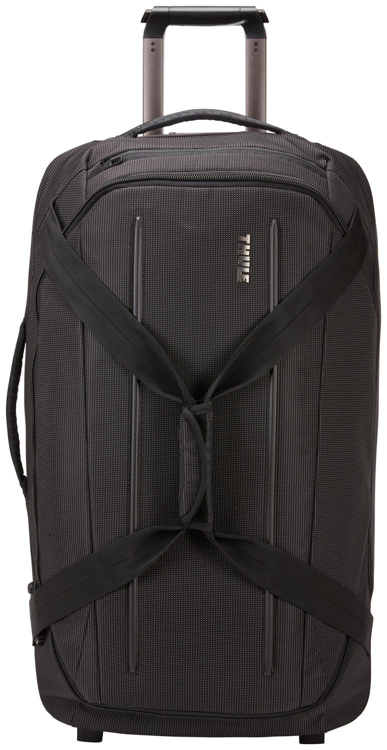 Thule Crossover 2 Wheeled Duffel Bag 30-Inch Large Travel Luggage - Black | Durable Spinner Suitcase for Airplane, Business Trips & Outdoor Adventures