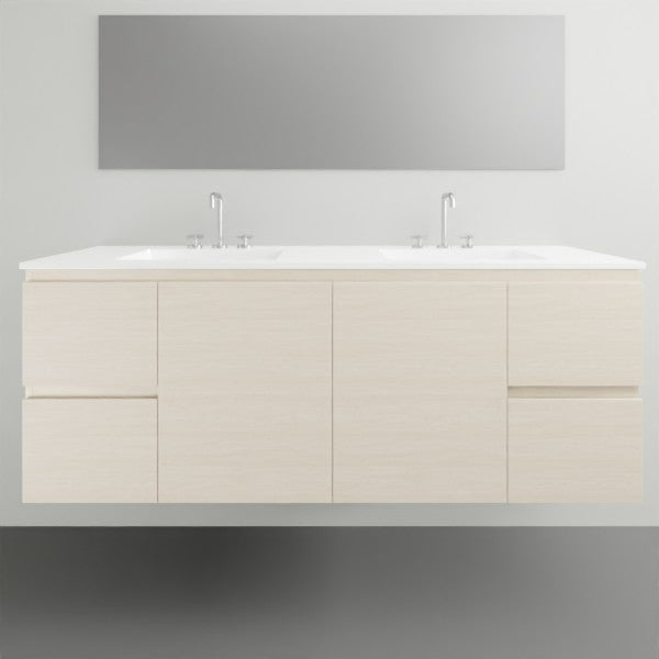 ADP Glacier Lite 30-Inch Bathroom Vanity Set with Ceramic Top - Double Sink Vanity for Bathroom Remodel, Modern White Vanity with Soft-Close Drawers (Perfect for Master Bath, Guest Bath & Small Bathrooms)