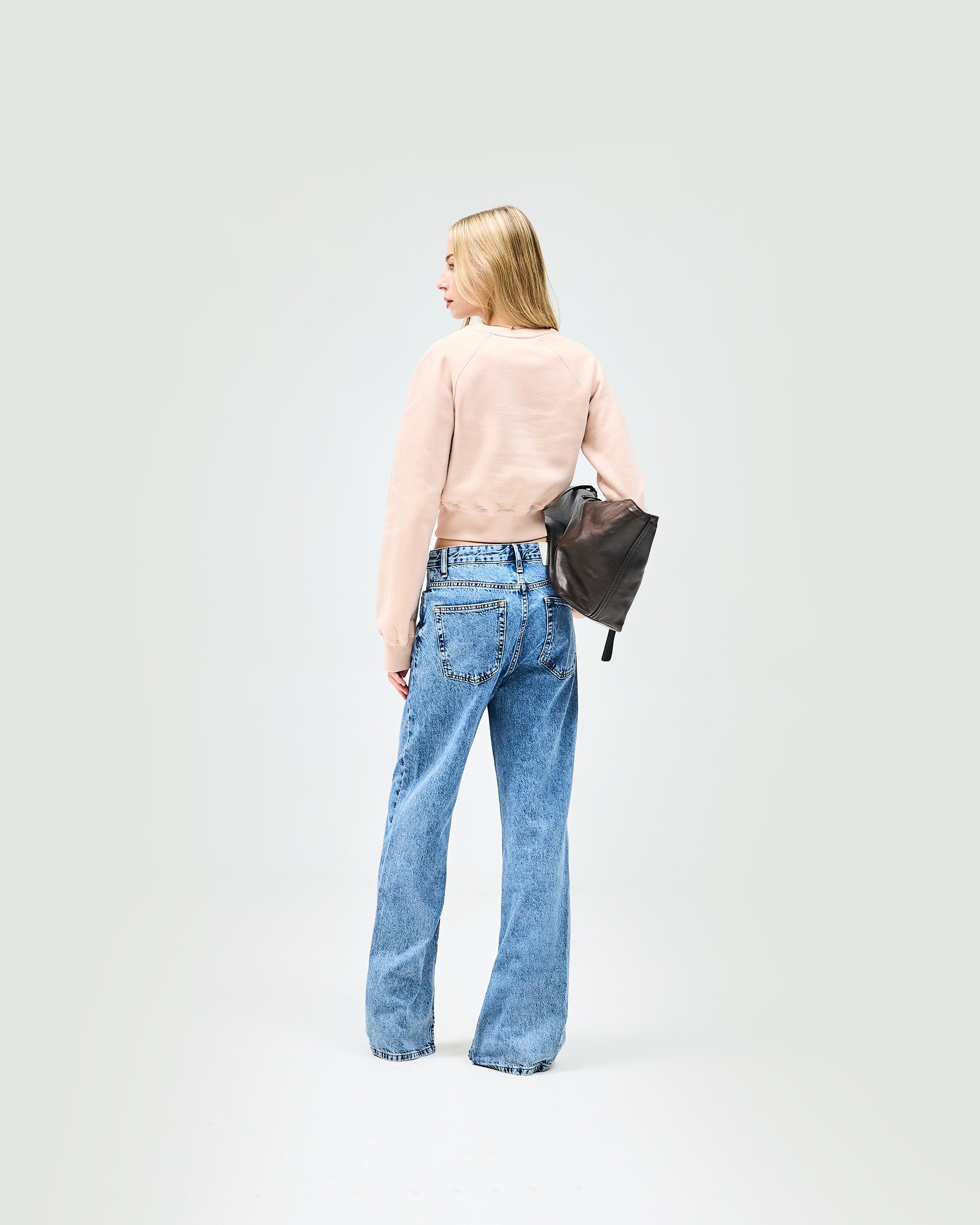 Fly Micro Sweatpants for Women - Rose Quartz Color Yoga Pants for Workout, Lounge & Travel