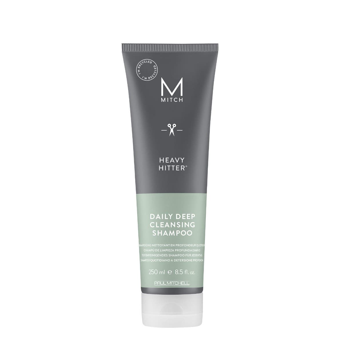 Heavy Hitter Daily Deep Cleansing Shampoo for Men & Women - Sulfate-Free, Paraben-Free Hair Care for All Hair Types - Perfect for Daily Use & Scalp Refresh