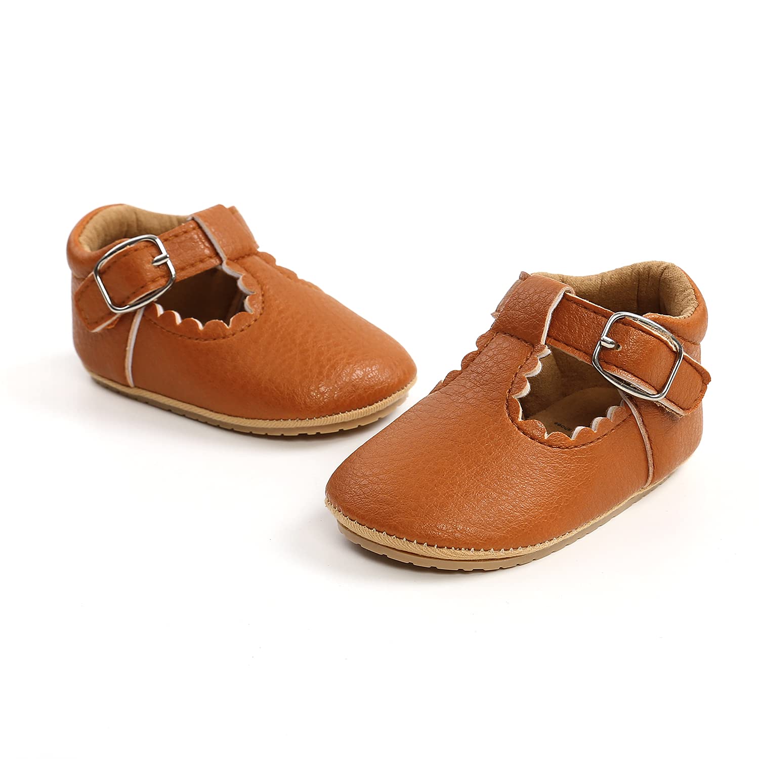 Baby Girl Shoes Soft Sole Mary Jane Flats for Infant Toddler Walking - Comfortable Prewalkers & First Walkers - Perfect for Weddings, Parties, and Special Occasions