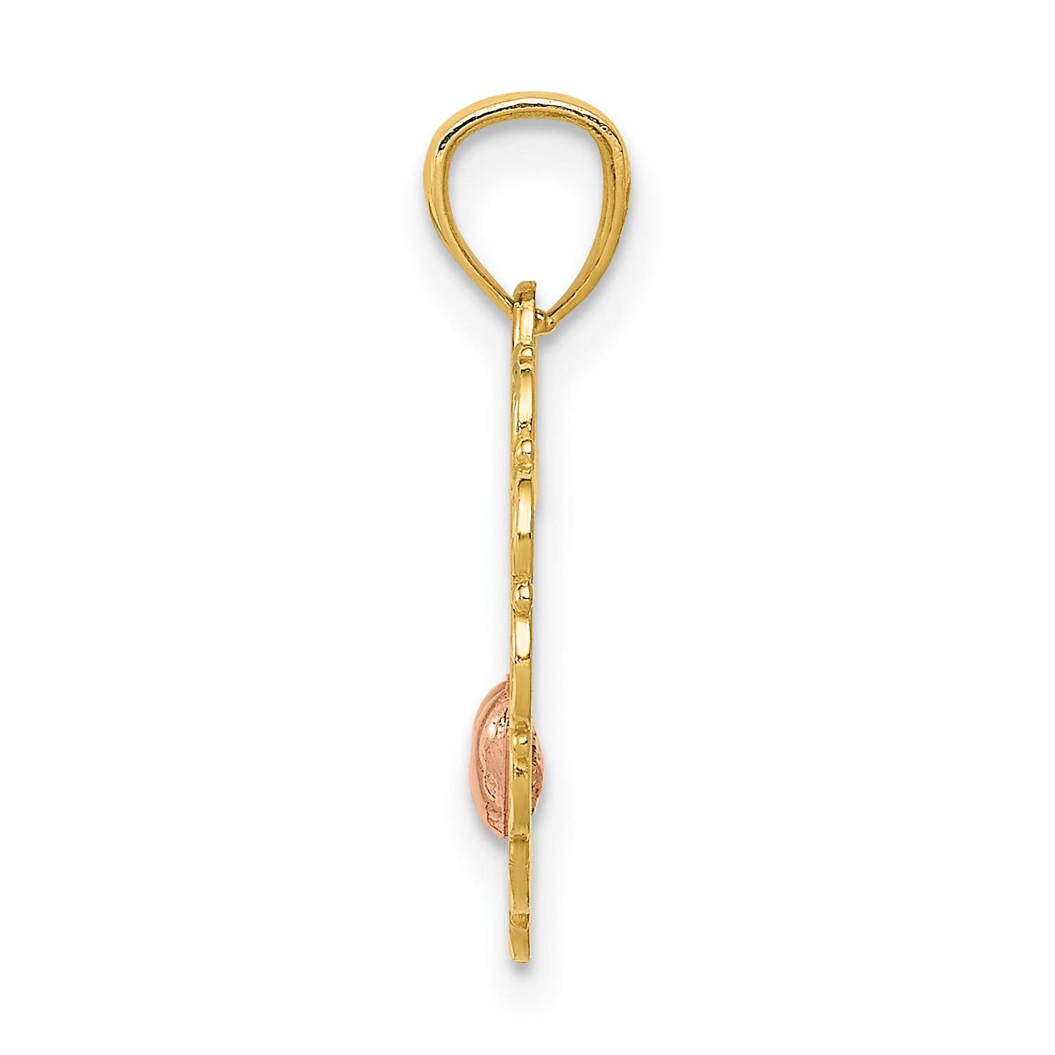 14K Two-Tone Rose Gold & Yellow Gold 