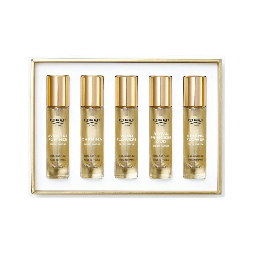 Luxury Women's 5-Piece Perfume Gift Set - 5 x 10ml Eau De Parfum Collection for Holidays, Birthdays & Special Occasions | Perfect for Travel, Gifting & Everyday Elegance