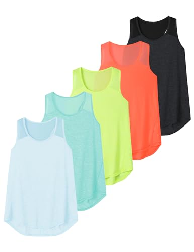 Orange/Green/Fluorescent Yellow/Light Blue/Dark Grey