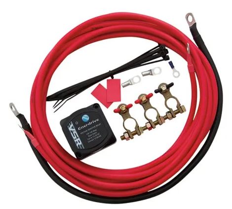 ENERDRIVE 12V Dual Battery Kit for RVs, Boats & Off-Grid Power - Reliable Backup Power Solution for Camping, Marine & Outdoor Adventures