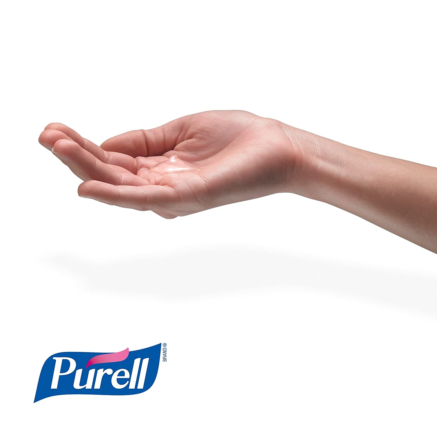 PURELL Advanced Hand Sanitizer Gel Refill - 1000 mL, Clean Scent, Pack of 8 with NXT Push-Style Dispenser (2156-08) | Alcohol-Based Hand Sanitizer for Offices, Schools, Hospitals & Public Spaces