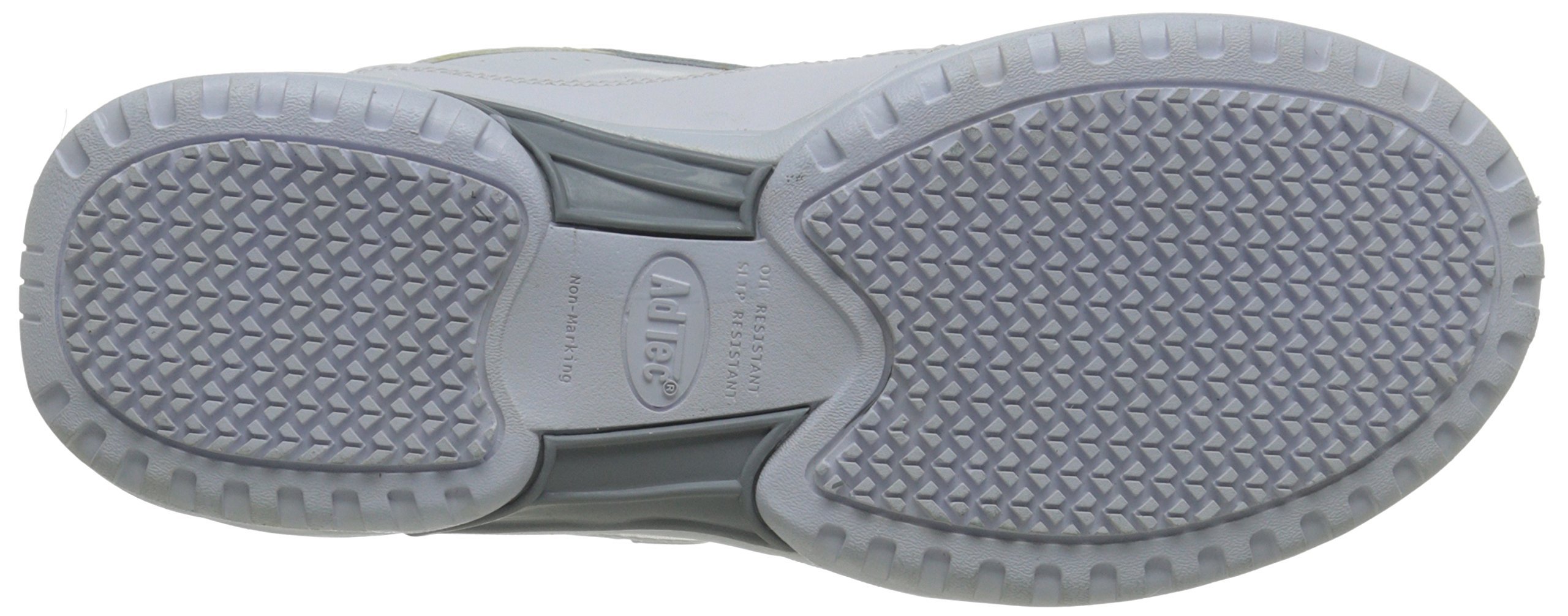 Ad Tec Men's Non-Slip Athletic Shoes with Velcro Closure - Lightweight Work Shoes for Nurses, Chefs & Restaurant Staff - Comfortable Slip-On Sneakers for Healthcare, Food Service & Industrial Workers