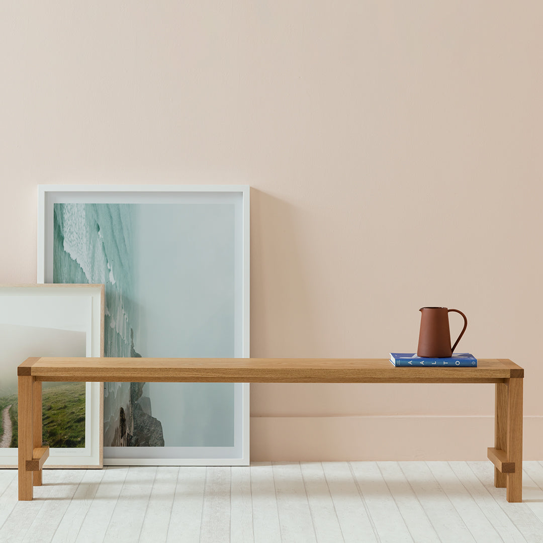 Premium Wooden Bench - Handcrafted Solid Wood Garden Bench for Outdoor Patio, Backyard, and Porch - Durable & Weather-Resistant Seating for Relaxing and Entertaining