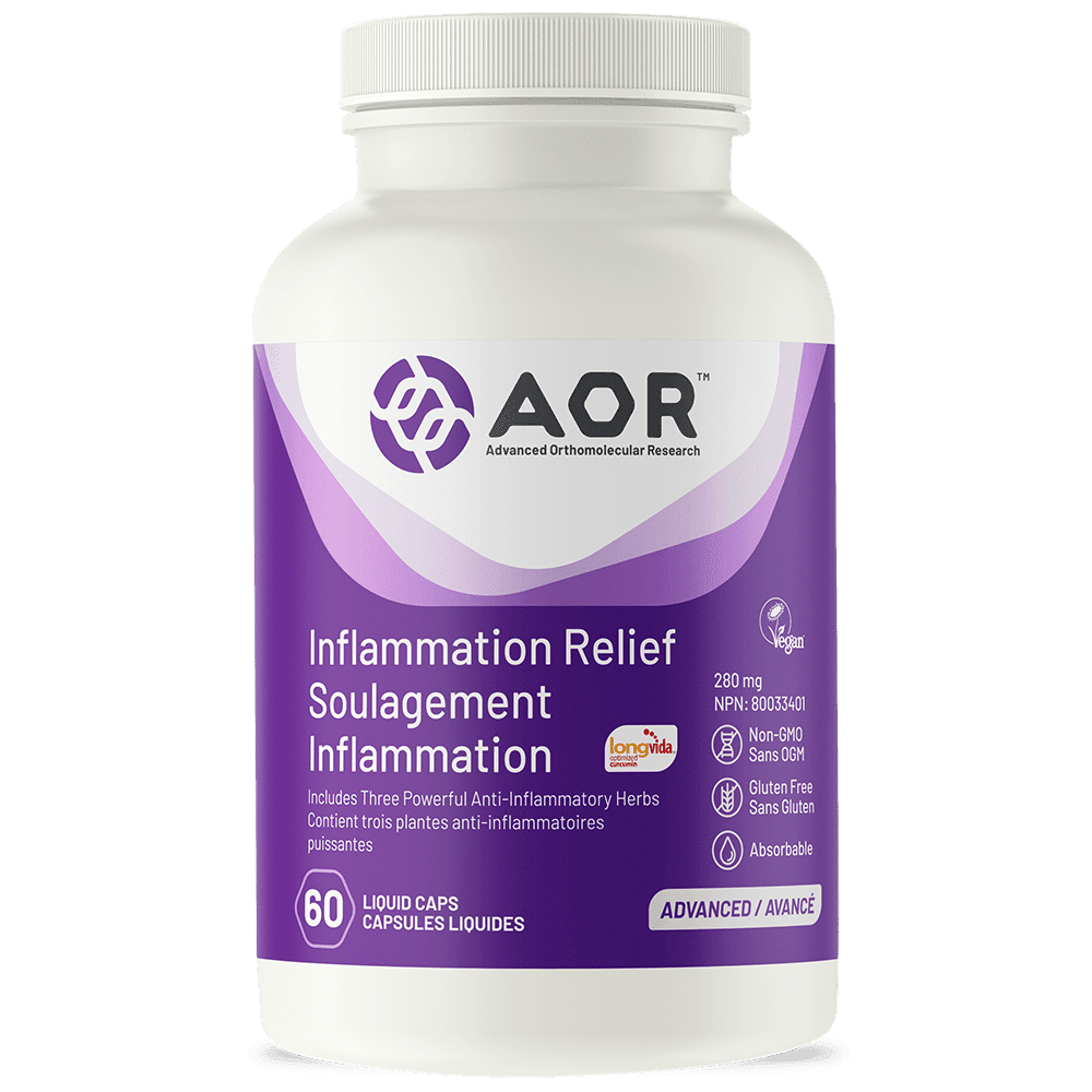 Aor Inflammation Relief Supplement - 60 Capsules for Joint Pain & Muscle Recovery - Supports Active Lifestyle & Post-Workout Recovery