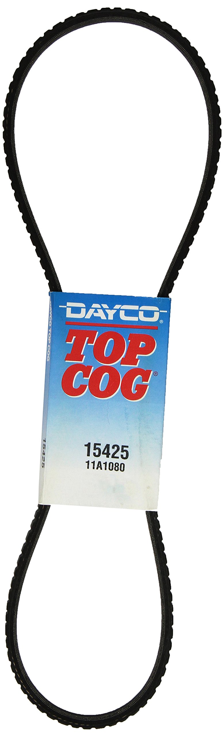Dayco 15425 Premium Black Fan Belt - High-Performance Replacement for Cars, Trucks & SUVs | Durable & Reliable Engine Cooling System Accessory