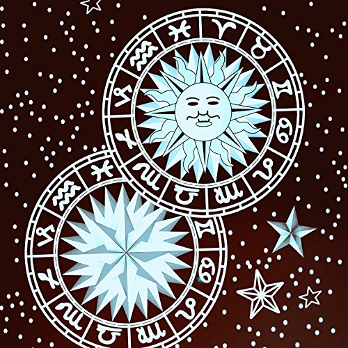 Grey Sun Moon Star