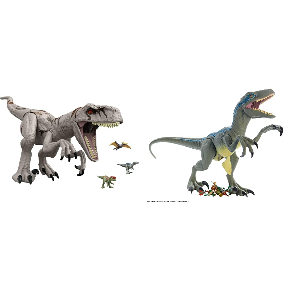 Jurassic World Dominion Super Colossal Atrociraptor Dinosaur Action Figure - 37