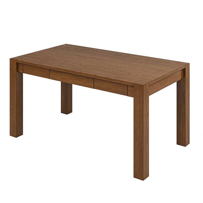 Stylish Hilaria Solid Wood Dining Table with Sturdy Thick Wooden Legs - Perfect for Family Gatherings & Dinner Parties