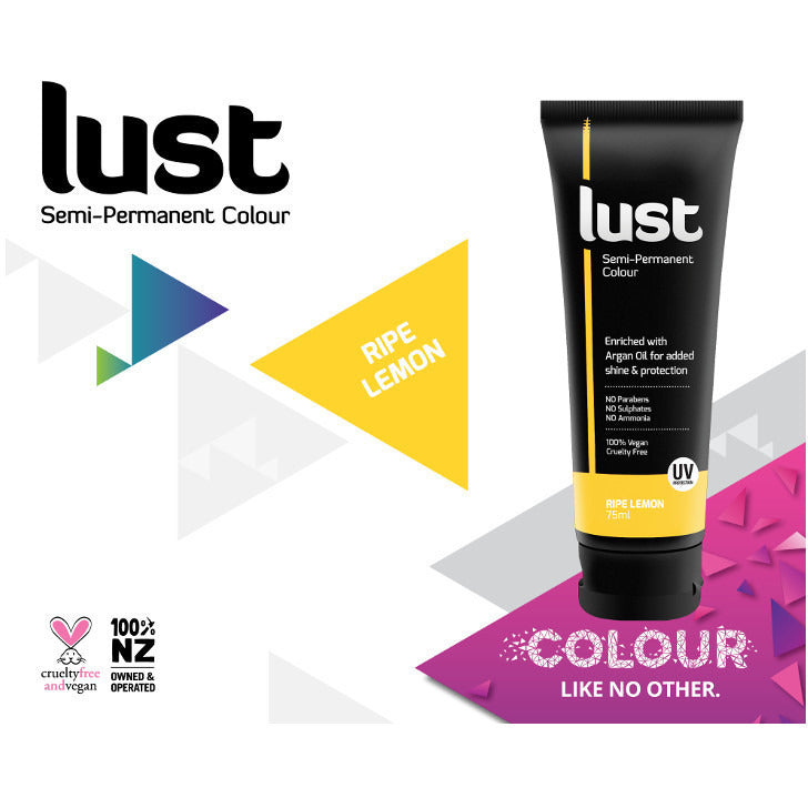 Lust Semi-Permanent Hair Color - Vibrant, Long-Lasting Dye for DIY Home Use & Salon Styling | Perfect for Parties, Cosplay & Creative Hair Makeovers