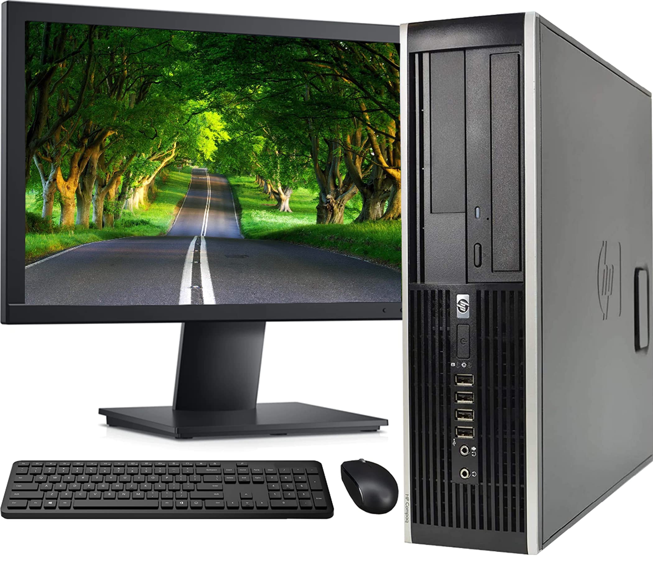 HP Elite SFF Desktop Computer PC | Intel Core i7 3.4GHz Processor | 16GB RAM | 512GB M.2 SSD | WiFi & Bluetooth | Wireless Keyboard & Mouse | 22