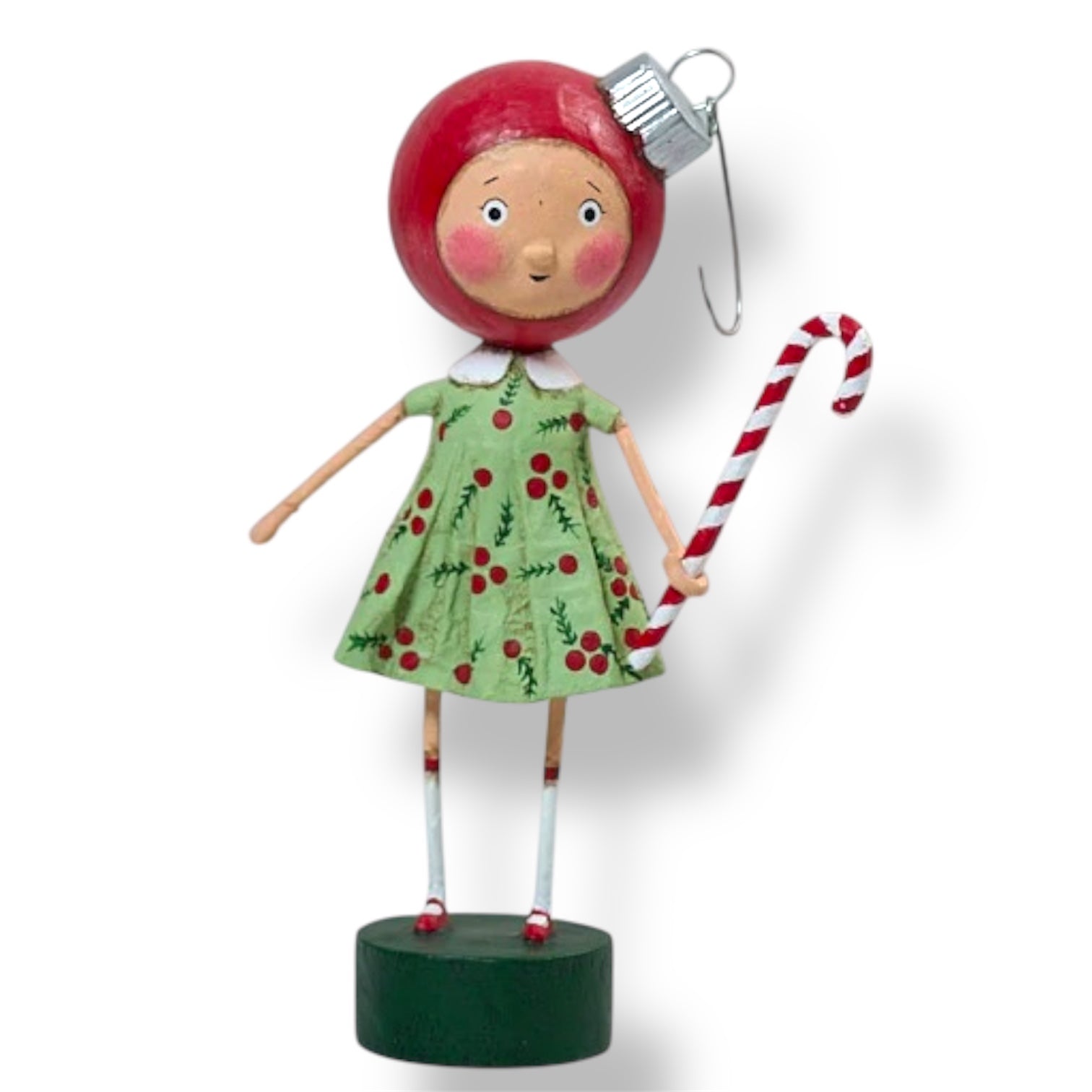 Betsy Bauble Christmas Figurine by Lori Mitchell - 2025 New Holiday Collectible - Perfect for Christmas Tree Decorations, Gift Exchanges & Festive Home Decor