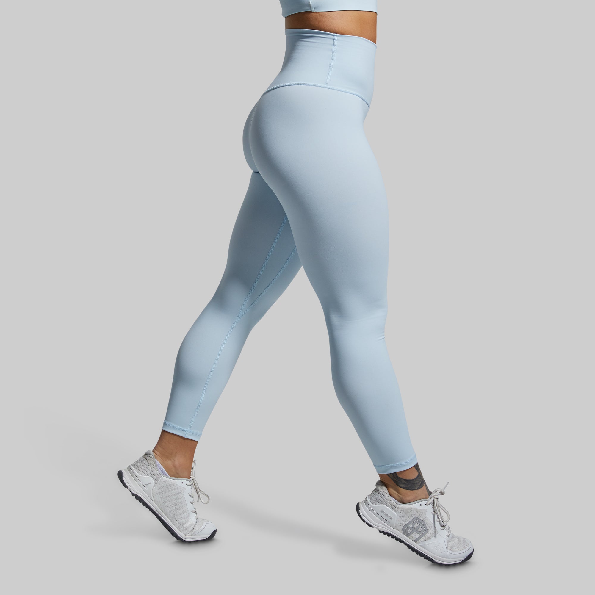 Your Go To Legging 2.0 - High Waist Yoga Pants for Women (Angel Blue) | Perfect for Workouts, Running & Lounge Wear