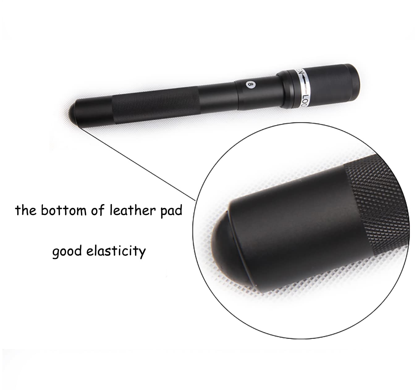 Scott Edward 12.5inch Billiard Pool Cue Extension - Aluminum Alloy Telescopic Extender for 9 Ball & 8 Ball Pool Sticks - Perfect for Professional Play & Home Game Room Accessories