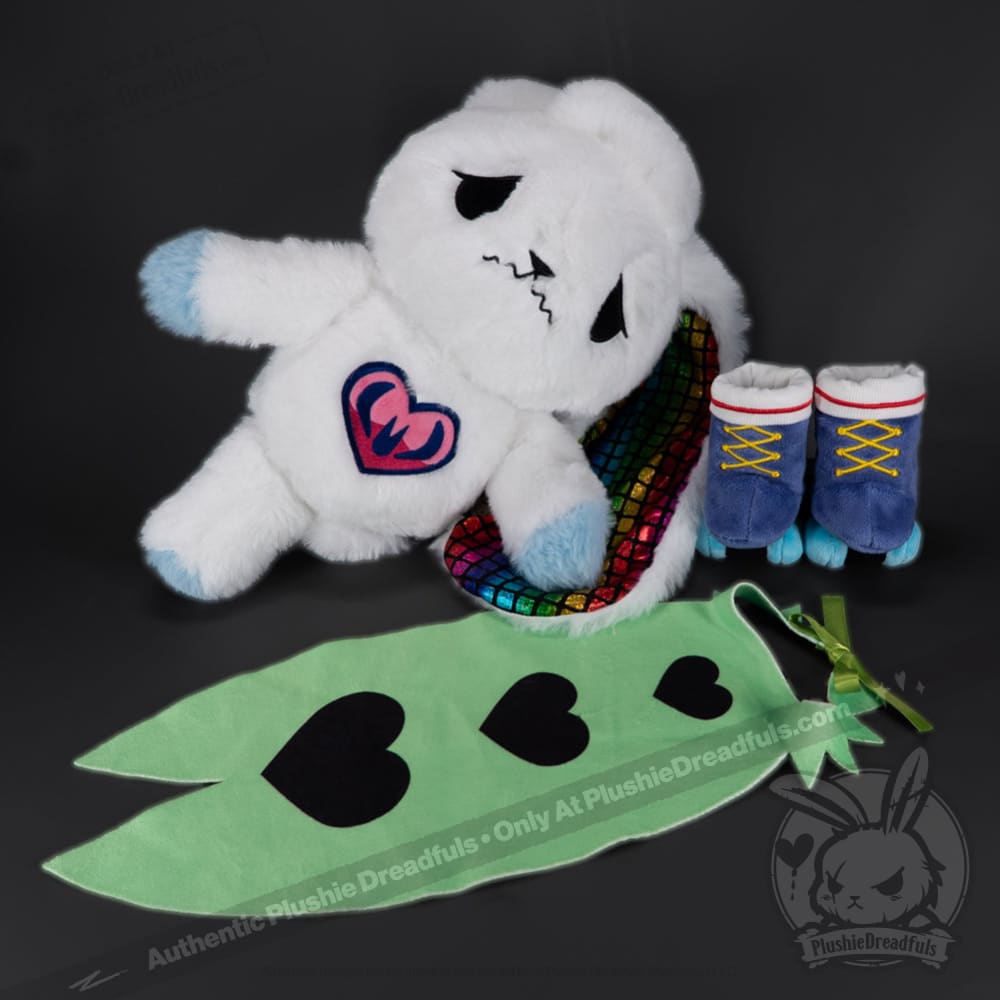 Plushie Dreadfuls Panic Disorder Stuffed Animal - Soft Anxiety Relief Plush Toy for Mental Health Support & Comfort