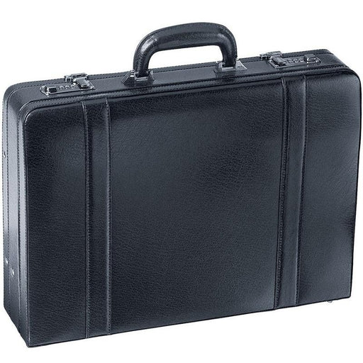 Mancini 4-5 Expansion Professional Leather Attache Case - Perfect for Business Travel, Office Meetings & Executive Work